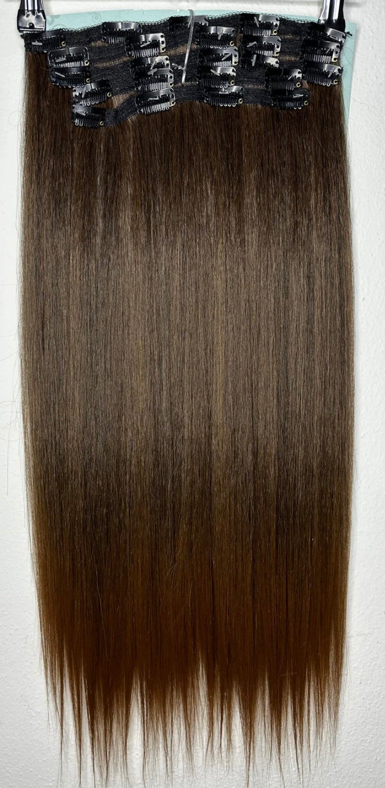 7 bande biondo scuro mesciato caramello